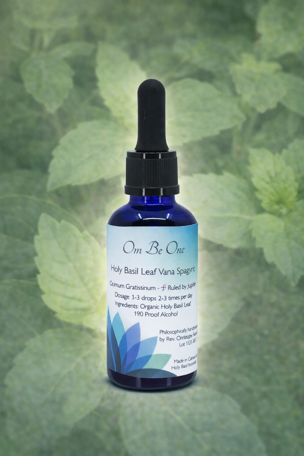 Holy Basil (Tulsi Vana) Spagyric Elixir